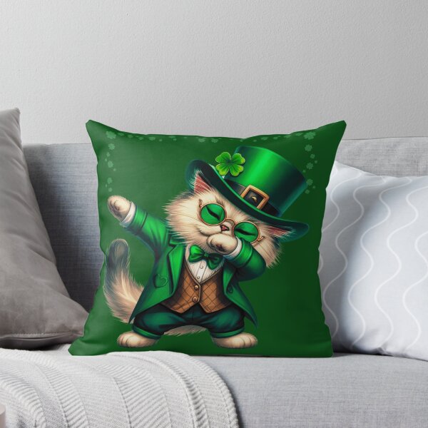 Item preview, Dabbing Cat St Patrick Day designed and sold by JackAMM.