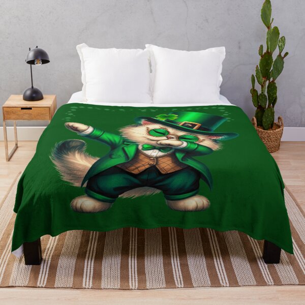 Item preview, Dabbing Cat St Patrick Day designed and sold by JackAMM.