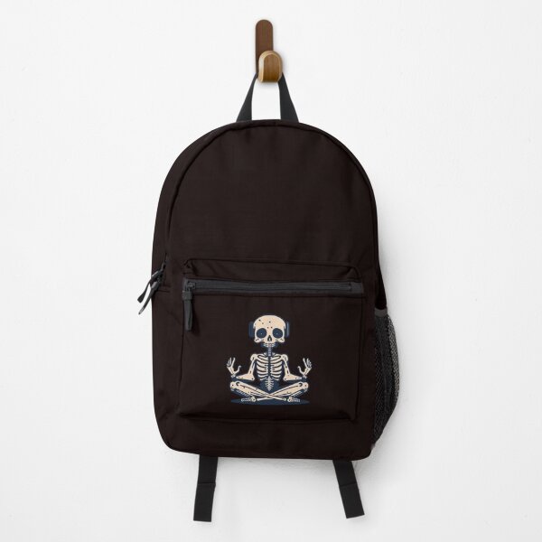 Item preview, Yoga meditating skeleton designed and sold by jkrphoto.