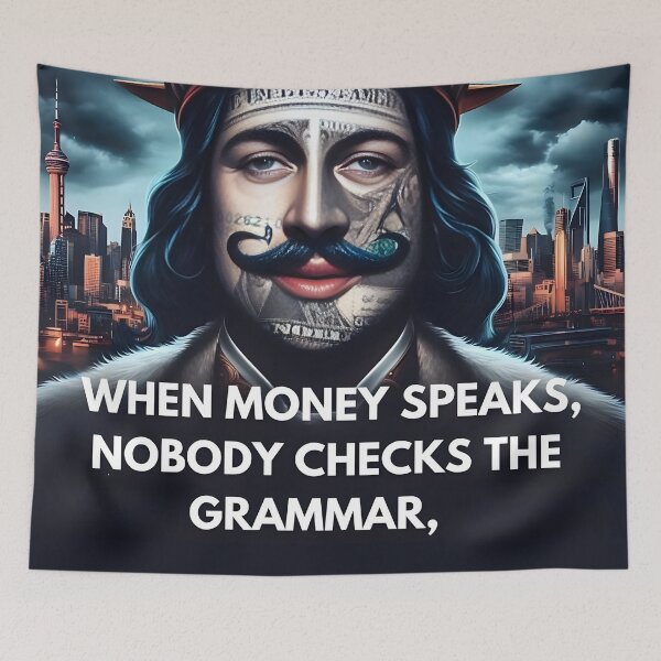 Item preview, When Money Speaks, Nobody Checks the Grammar designed and sold by Arte-Excellency.