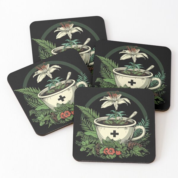Item preview, Nurse coffee cup with plants designed and sold by DreamVibeShirt.
