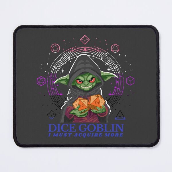 Item preview, Dice Goblin Must Acquire More - Genderfluid Flag designed and sold by Geobat.