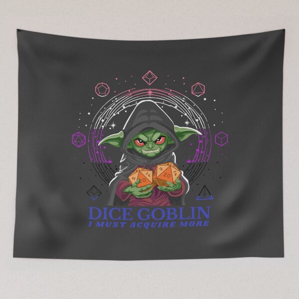Item preview, Dice Goblin Must Acquire More - Genderfluid Flag designed and sold by Geobat.