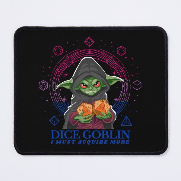Item preview, Dice Goblin Must Acquire More - Bisexual Flag designed and sold by Geobat.