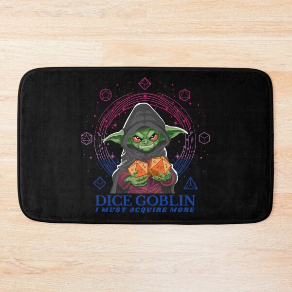 Item preview, Dice Goblin Must Acquire More - Bisexual Flag designed and sold by Geobat.