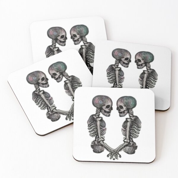 Item preview, Even In Death, Skeleton Lovers Design designed and sold by AltDesigns0.