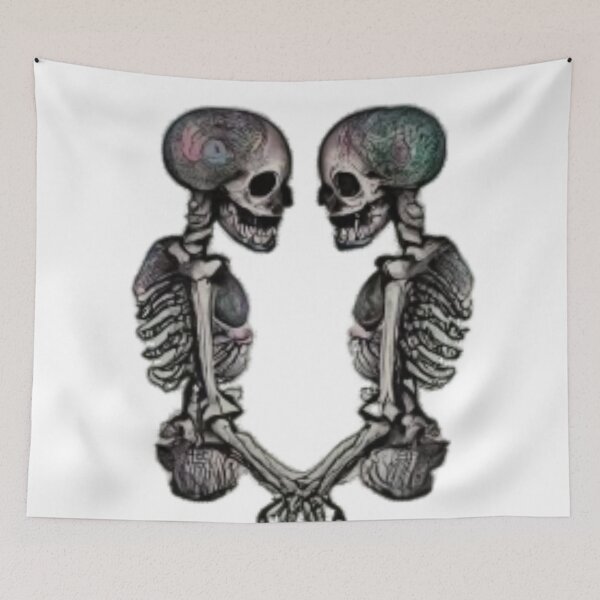 Item preview, Even In Death, Skeleton Lovers Design designed and sold by AltDesigns0.