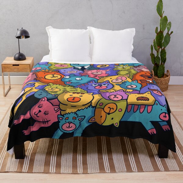 Item preview, Cute and weird cats family - big family! designed and sold by Dailykindness.