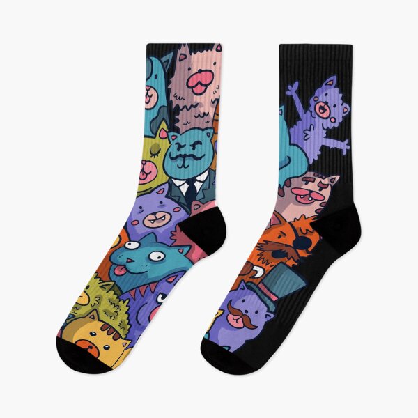 Item preview, Cute and weird cats family - big family! designed and sold by Dailykindness.