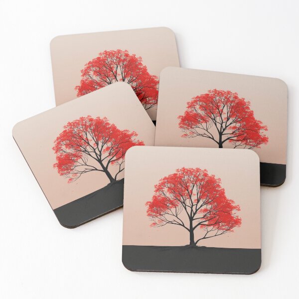 Item preview, Cinnamon tree | Red minimalism designed and sold by ComicsFactory.