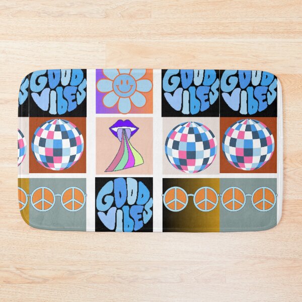 Item preview, Good Vibes Psychedelic Butterfly Flower Groovy Mash 6 Pattern Comforter designed and sold by LLdreams.