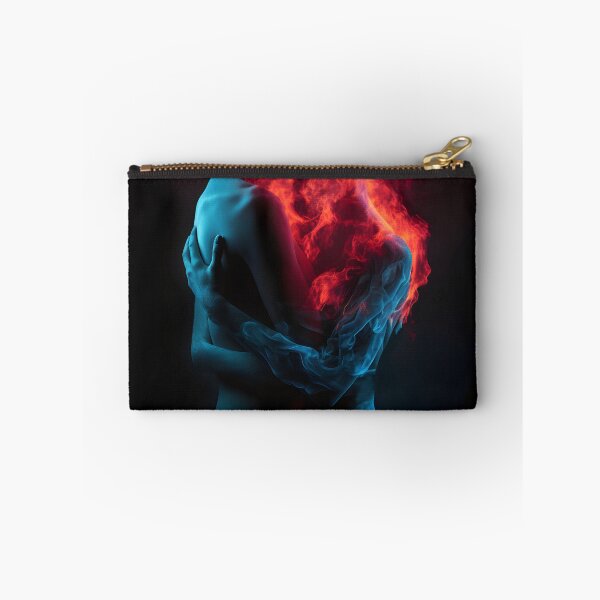 Item preview, Love flames donker Burnt Love designed and sold by DeMuurdecoratie.