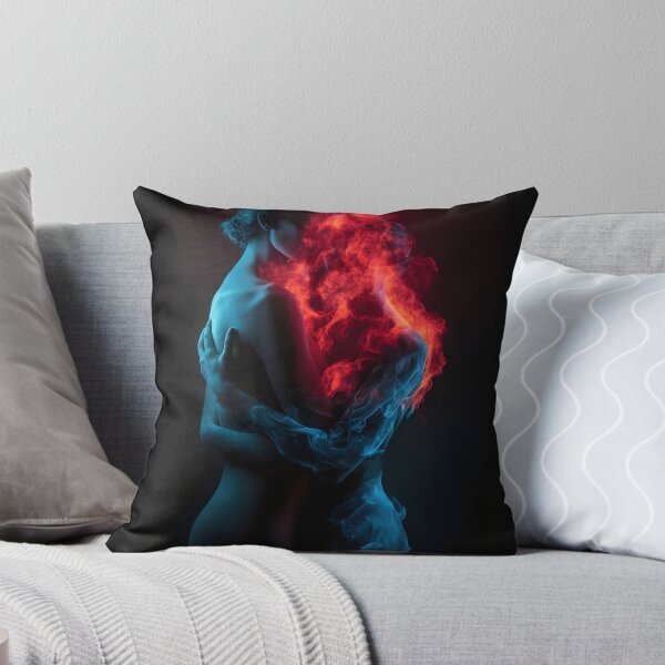 Item preview, Love flames donker Burnt Love designed and sold by DeMuurdecoratie.
