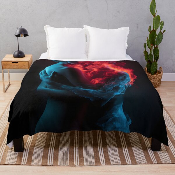 Item preview, Love flames donker Burnt Love designed and sold by DeMuurdecoratie.