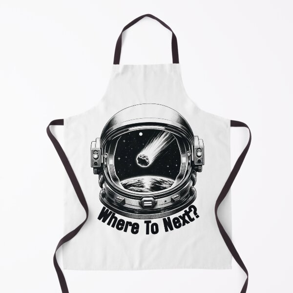 Item preview, Orbital Odyssey - Astronaut View with Earth and Meteor designed and sold by Ojtek86.