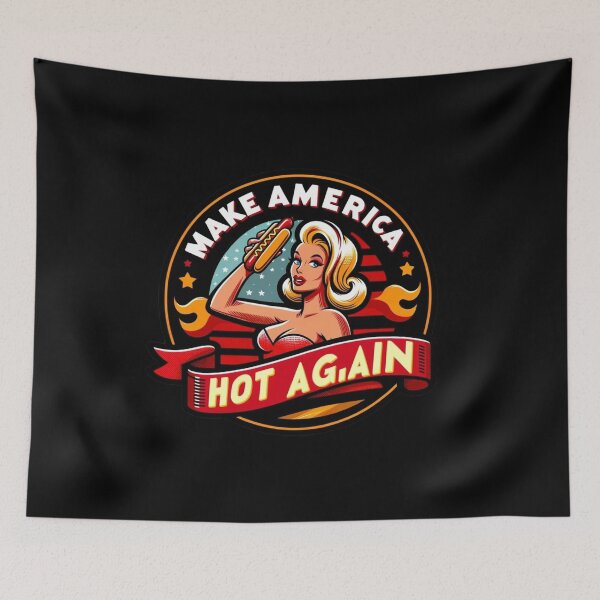 Item preview, MAKE AMERICA HOT AGAIN #3 designed and sold by BlueGoldArt.