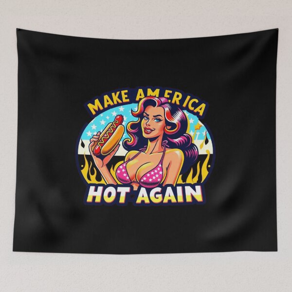 Item preview, MAKE AMERICA HOT AGAIN #4 designed and sold by BlueGoldArt.