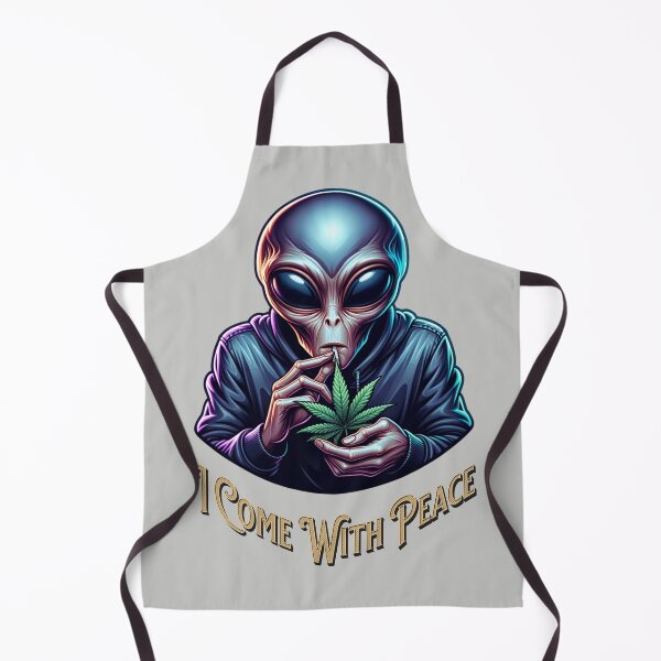 Item preview, I Come With Peace Alien Smoker designed and sold by JoeZigns81.