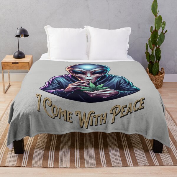Item preview, I Come With Peace Alien Smoker designed and sold by JoeZigns81.