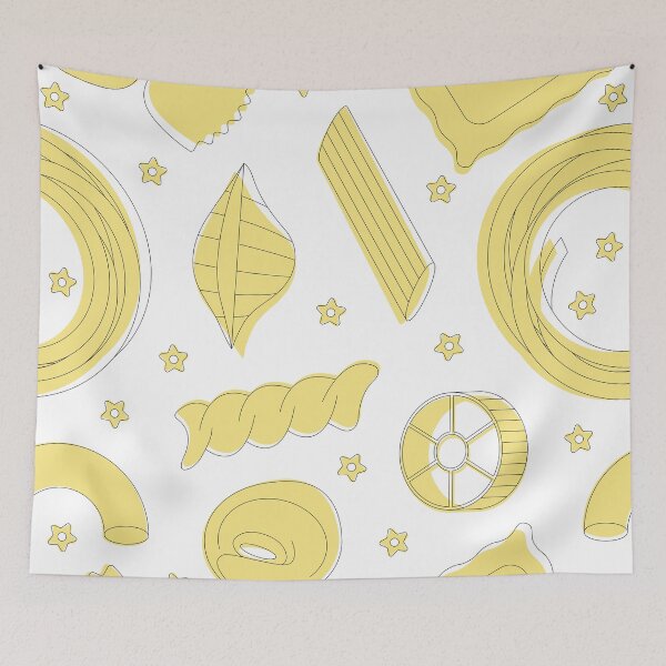 Item preview, Pasta Outline Pattern designed and sold by srtasarahita.