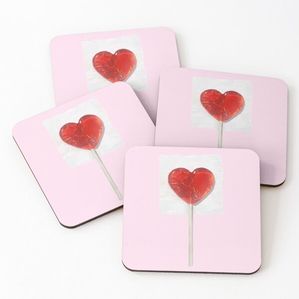 Item preview, Heart Shaped Lollipop designed and sold by verycoolandnice.