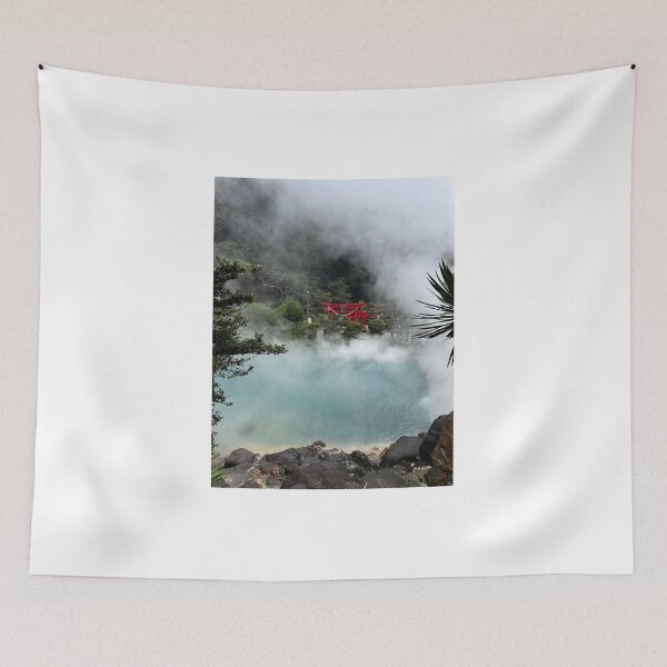Item preview, Japanese Onsen with Torii designed and sold by lillifee3000.