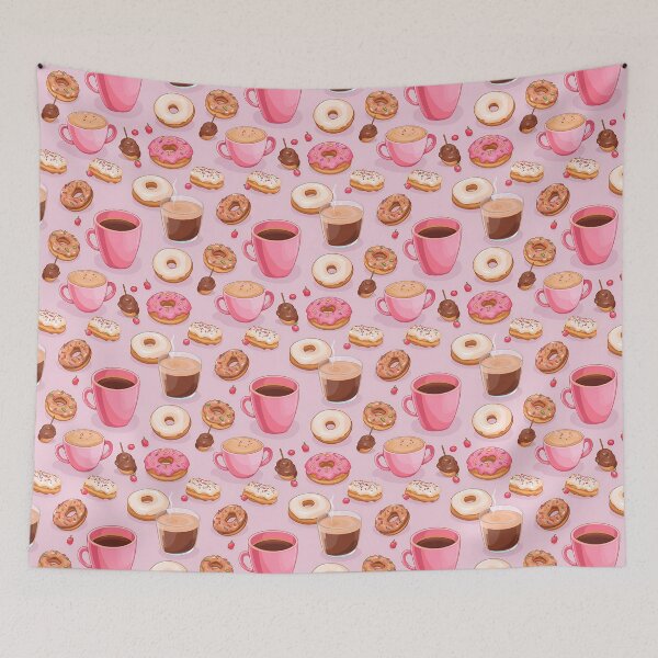 Item preview, Coffee date - pink designed and sold by SaraBakx.