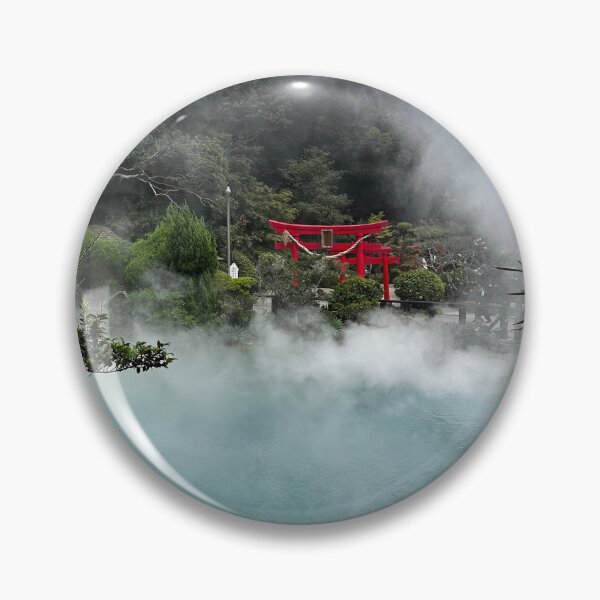 Item preview, Japanese Onsen with Torii designed and sold by lillifee3000.