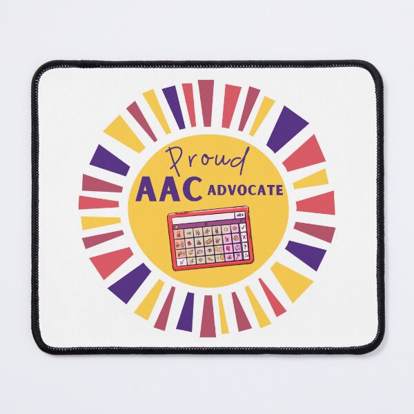 Item preview, stickers,Proud AAC Advocate - SLP, SPED, OT, PT designed and sold by slpallday.