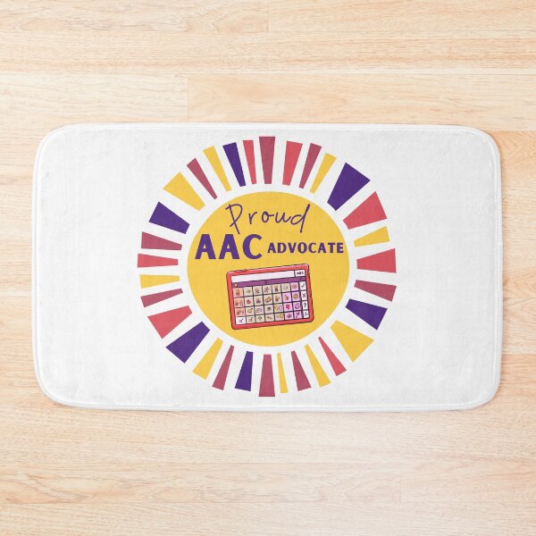 Item preview, stickers,Proud AAC Advocate - SLP, SPED, OT, PT designed and sold by slpallday.
