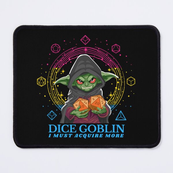 Item preview, Dice Goblin Must Acquire More - Pansexual Flag designed and sold by Geobat.