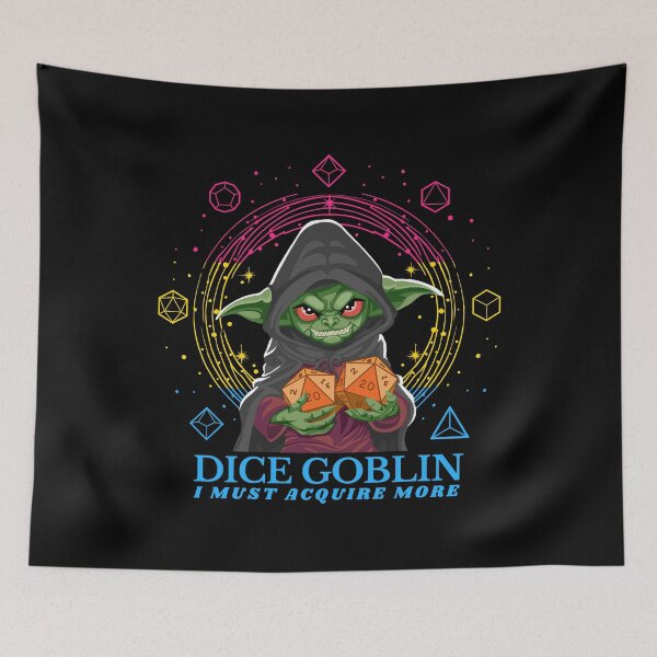 Item preview, Dice Goblin Must Acquire More - Pansexual Flag designed and sold by Geobat.