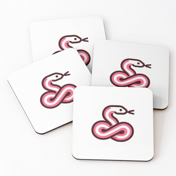 Item preview, Serpiente rosa designed and sold by Bit Canvas.