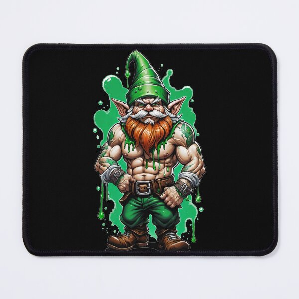 Item preview, Saint Patrick's Day Muscle Leprechaun designed and sold by Tw1nsAIArt.