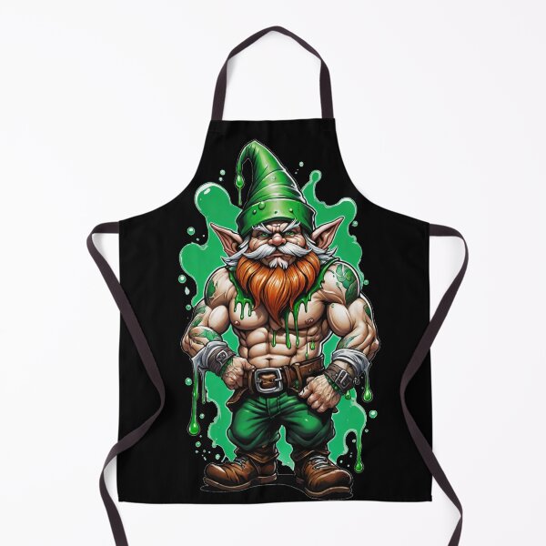 Item preview, Saint Patrick's Day Muscle Leprechaun designed and sold by Tw1nsAIArt.