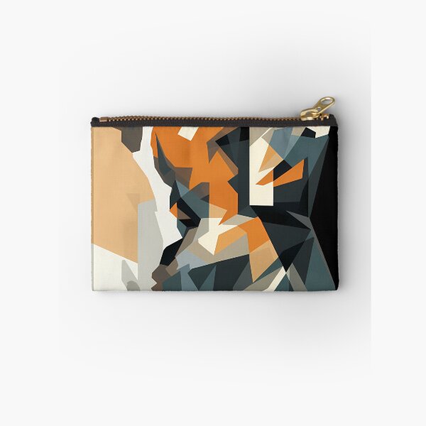 Item preview, Romantic dance Dynamics in Orange designed and sold by DeMuurdecoratie.