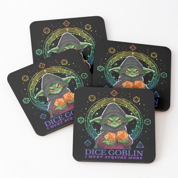 Item preview, Dice Goblin Must Acquire More - Rainbow Pride Flag designed and sold by Geobat.