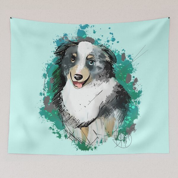 Item preview, Australian shepherd designed and sold by projet-D-N-A.