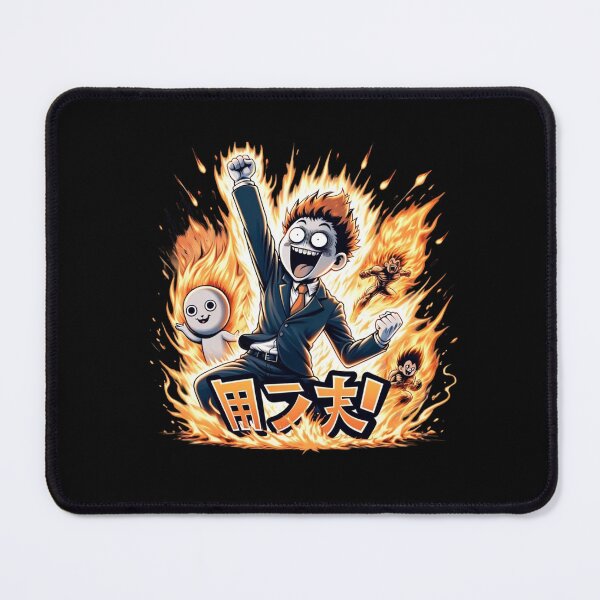 Item preview, Anime Baki Manga Fire Tee designed and sold by BlueGoldArt.