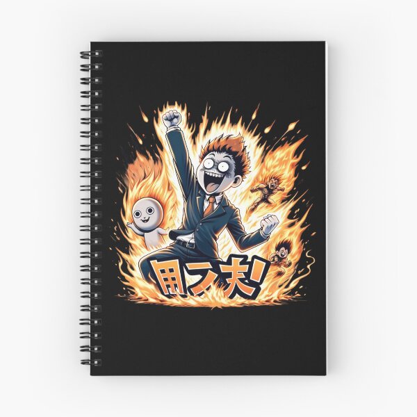 Item preview, Anime Baki Manga Fire Tee designed and sold by BlueGoldArt.