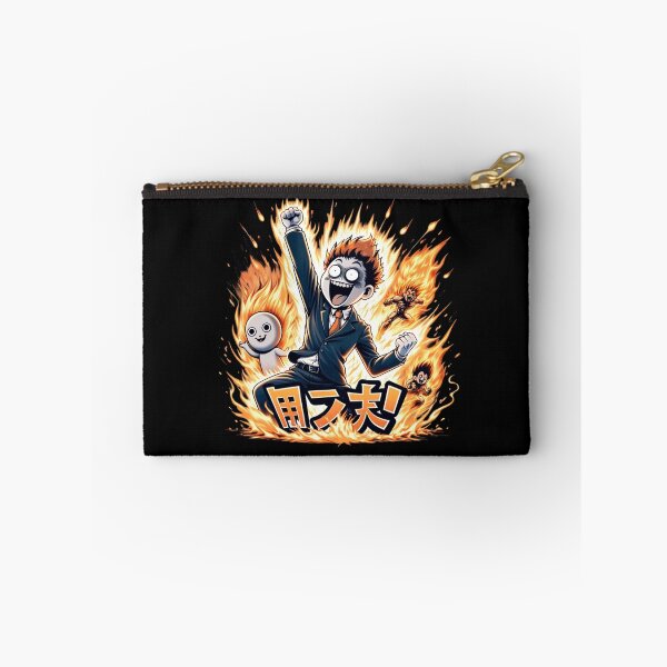 Item preview, Anime Baki Manga Fire Tee designed and sold by BlueGoldArt.