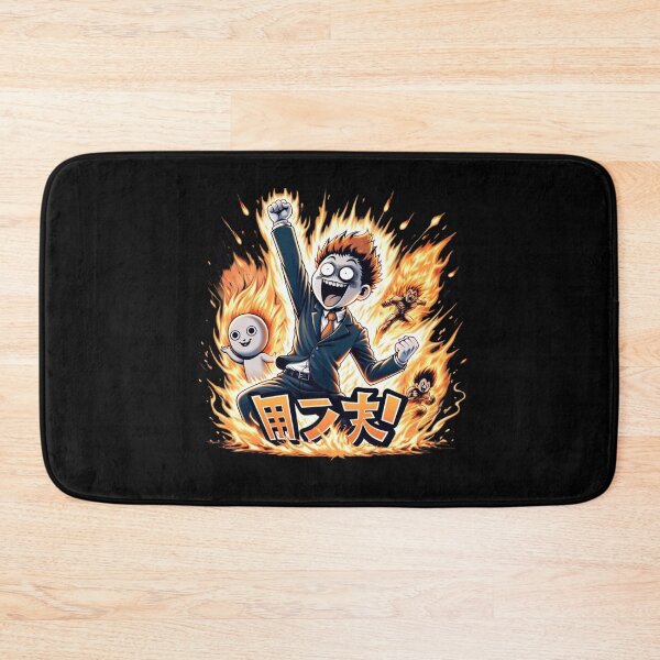 Item preview, Anime Baki Manga Fire Tee designed and sold by BlueGoldArt.