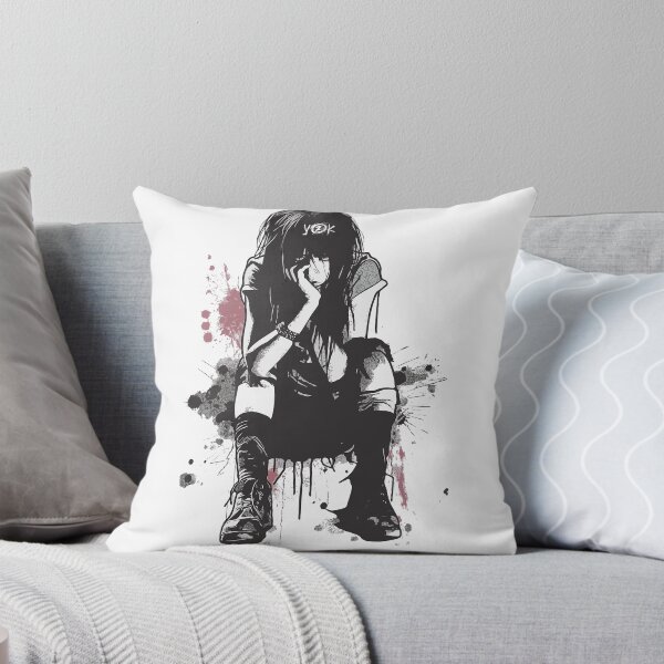 Item preview, Y2K Emo Girl / Vintage Poster designed and sold by Thehatinthecat.