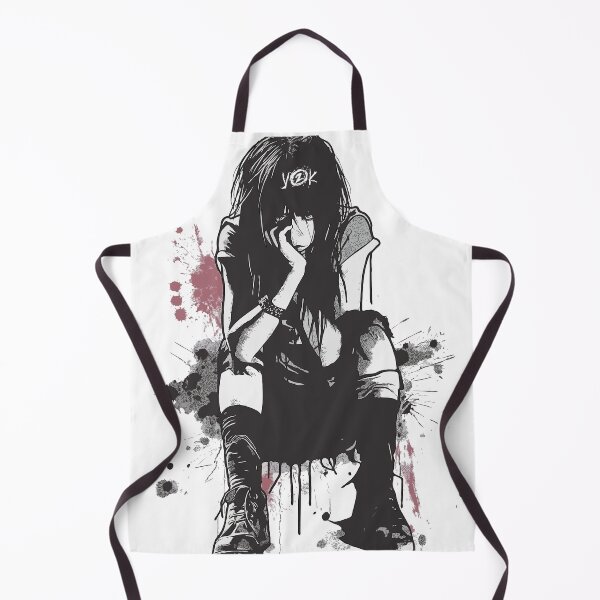 Item preview, Y2K Emo Girl / Vintage Poster designed and sold by Thehatinthecat.