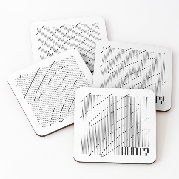 Item preview, Graphic Barcode What? designed and sold by grayariart.
