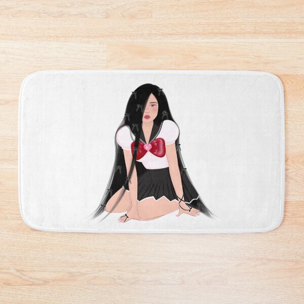 Item preview, Black ribbons in her hair designed and sold by artetriste.