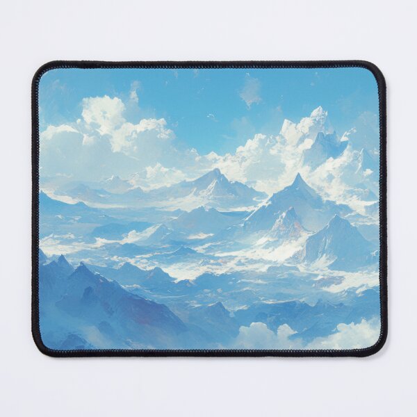 Item preview, Ice peaks in the morning light: a panorama of silence designed and sold by PinkisCreations.