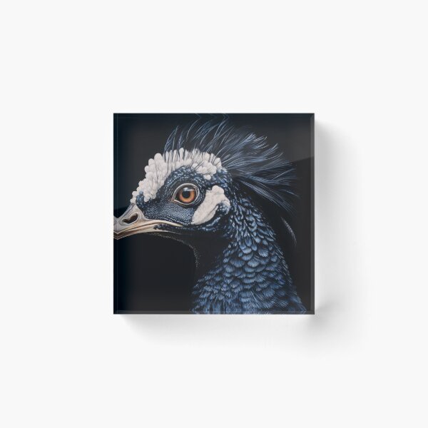 Item preview, Peacock Majestic Blue Gaze designed and sold by DeMuurdecoratie.