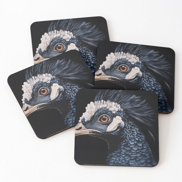 Item preview, Peacock Majestic Blue Gaze designed and sold by DeMuurdecoratie.
