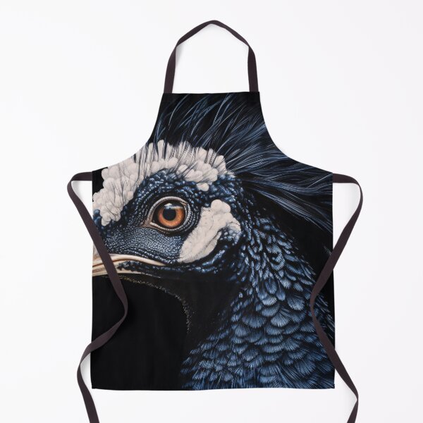 Aperçu de l'œuvre Peacock Majestic Blue Gaze créée et vendue par DeMuurdecoratie.
